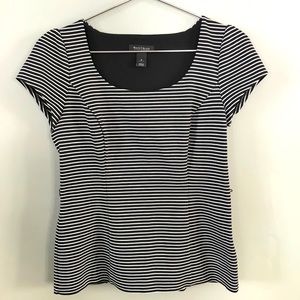 White House Black Market Striped Shirt